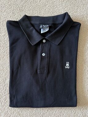Psycho Bunny Men’s Black Polo